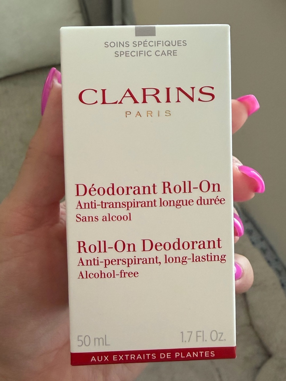 Clarins Roll-On Deodorant
